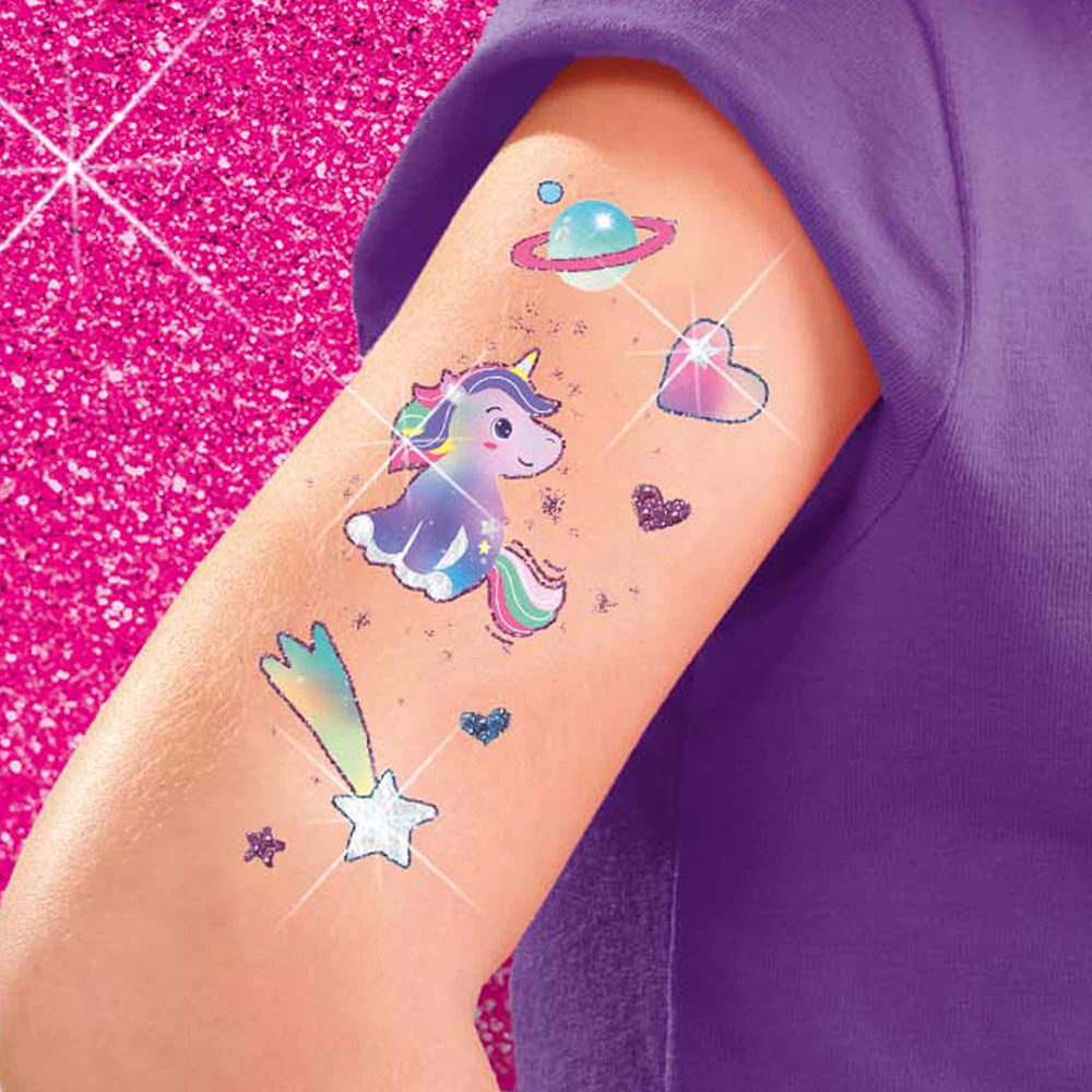 SES Creative Unicorn Tattoos and Glitters Kit Image 5