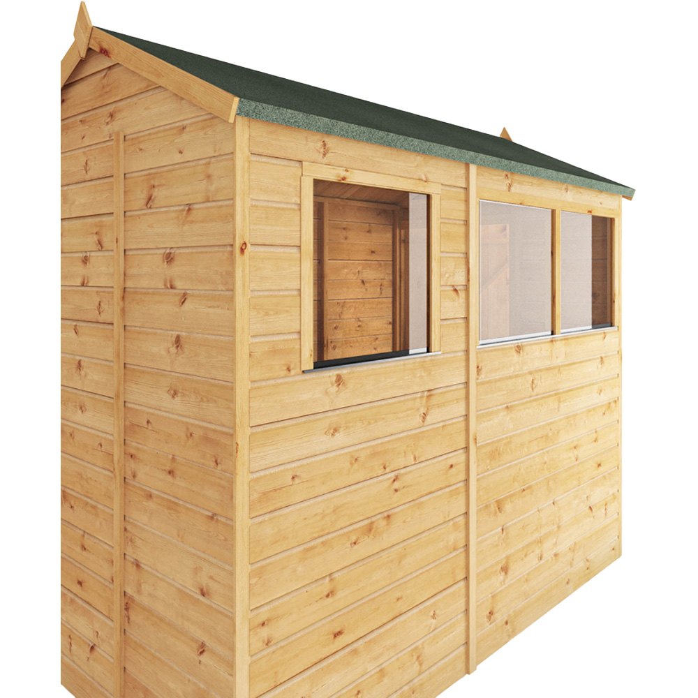 Mercia 7 x 5ft Shiplap Apex Wooden Shed Image 5
