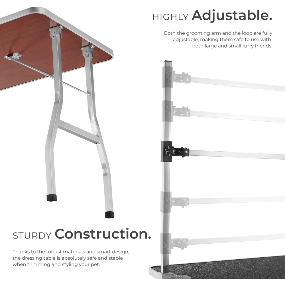 tectake Dog Grooming Table Image 3