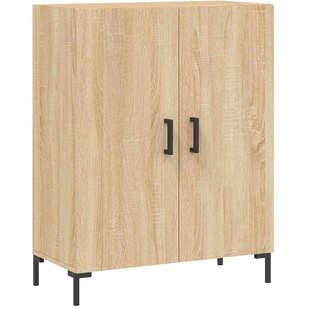 vidaXL 2 Door Sonoma Oak Sideboard Image 2
