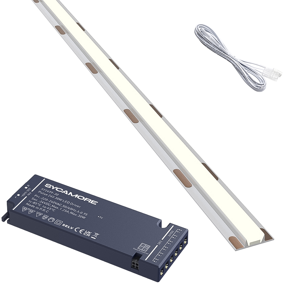 Sorrelis Kepler Smooth Line Warm White LED SOB Strip 3m Image 1