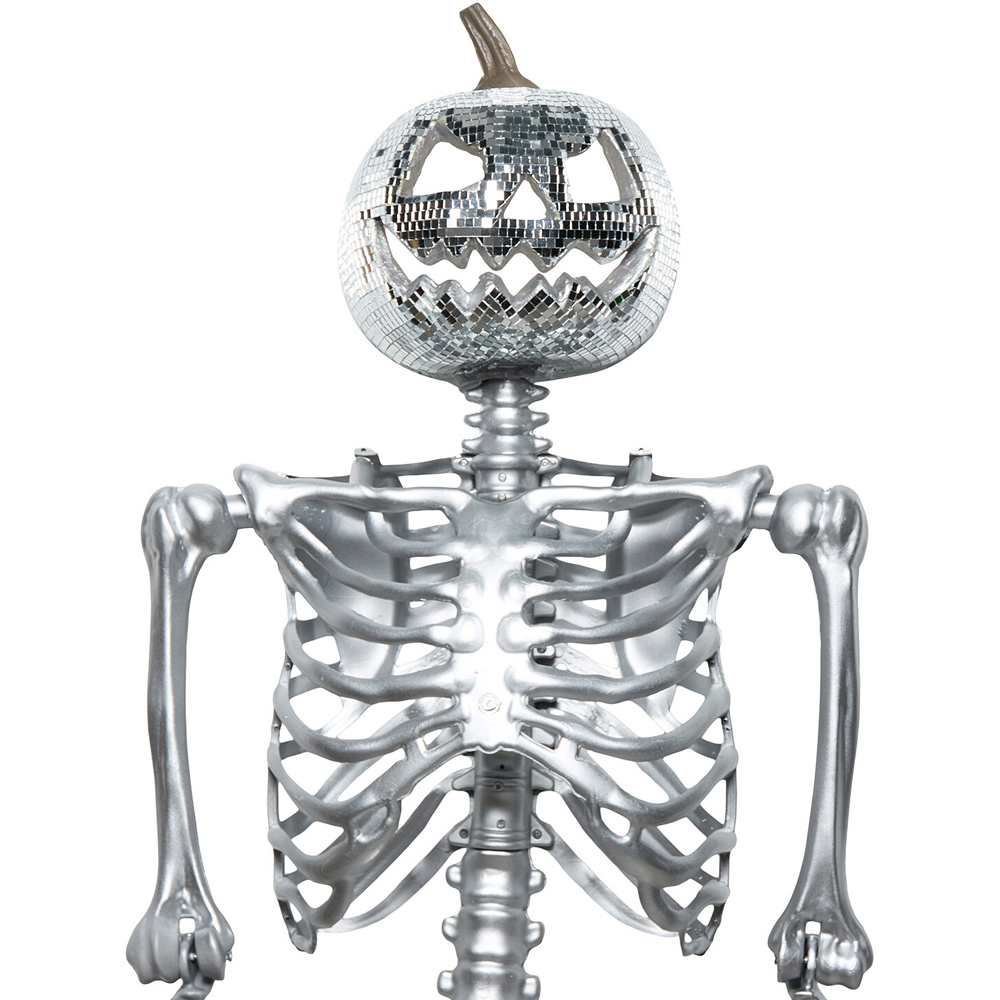 Large Disco Skeleton Silver Image 3