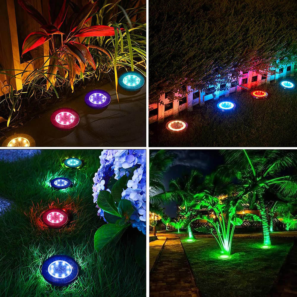 ExtraStar 4 Pack Solar Outdoor Garden Light Image 2