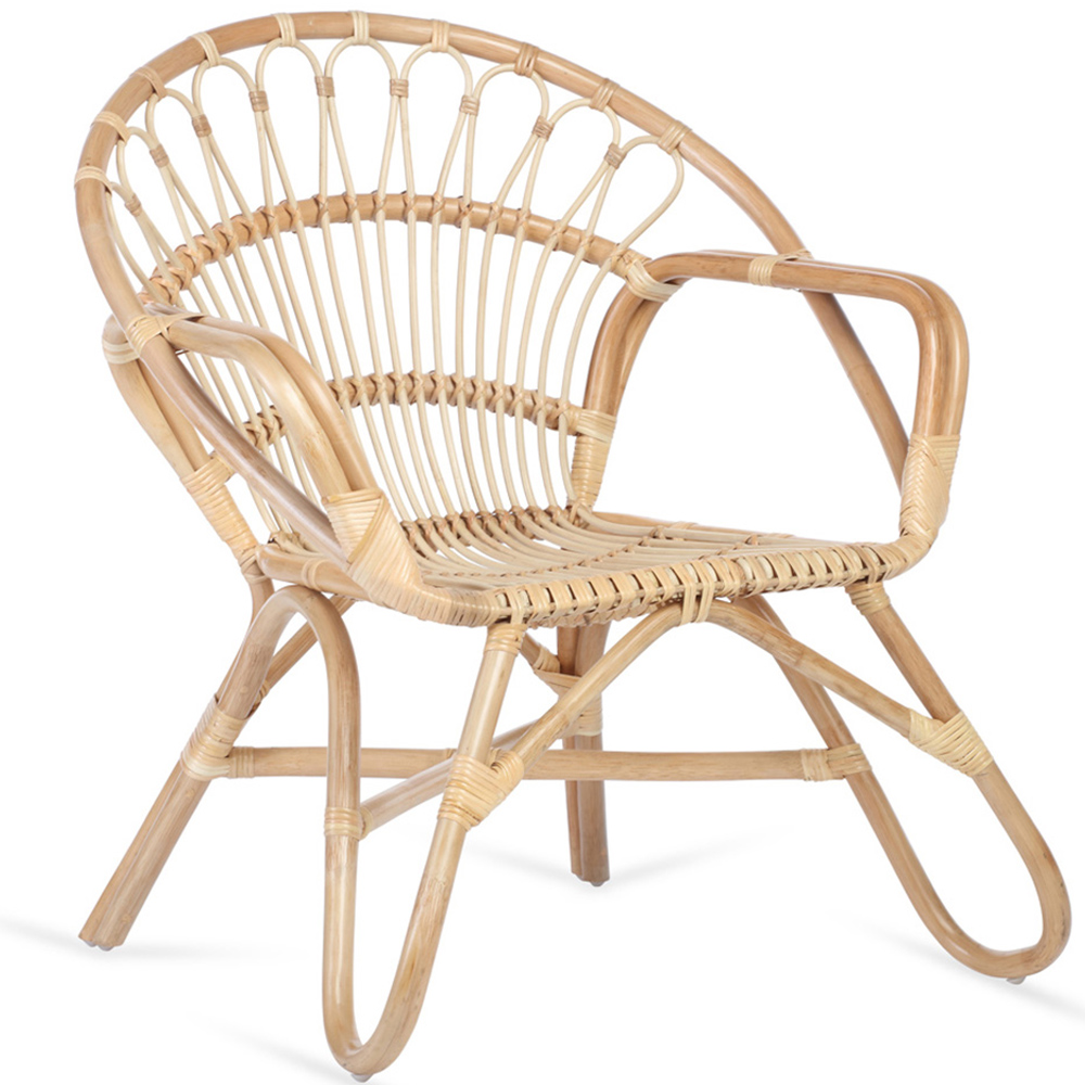 Desser Nordic Natural Rattan Chair Image 2