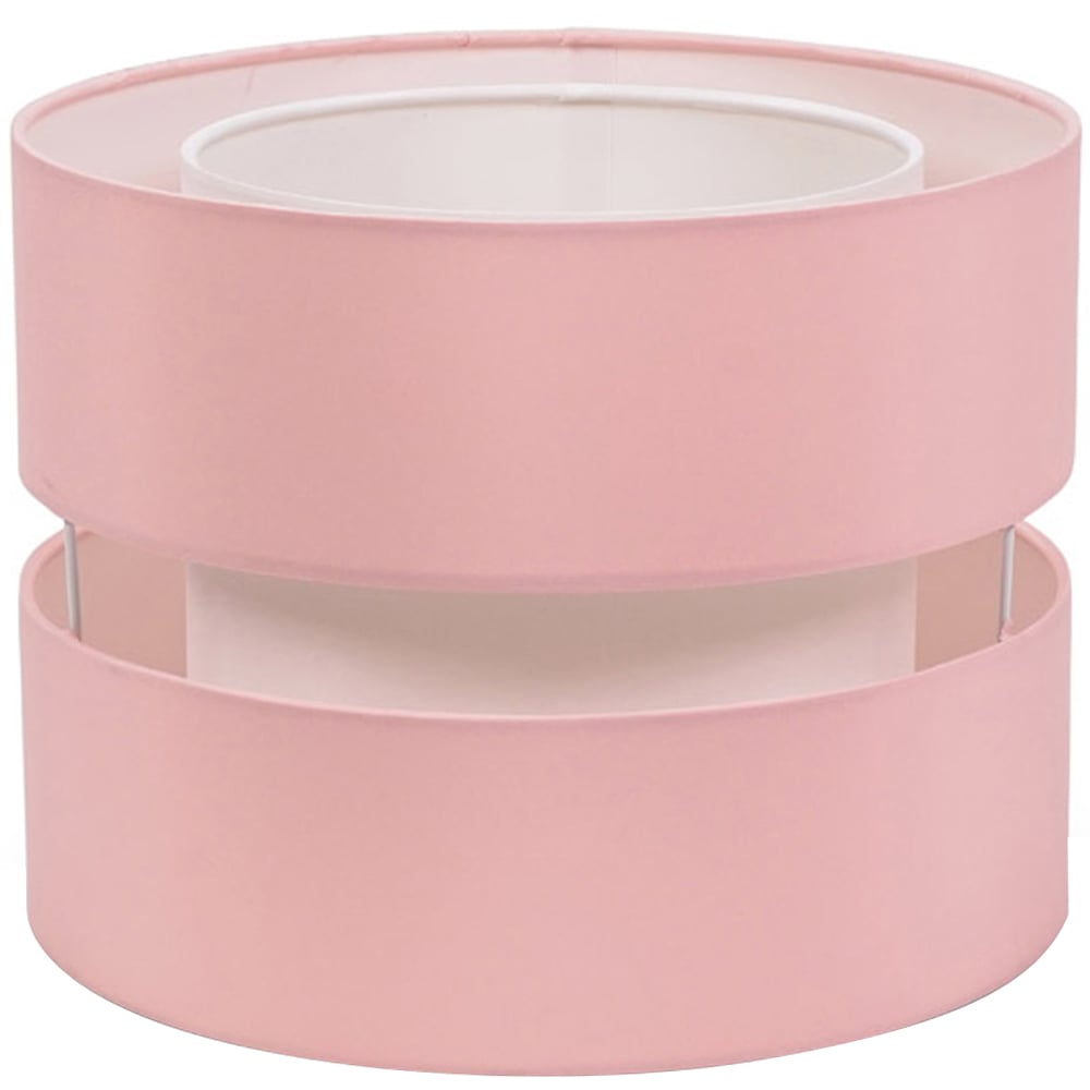 ValueLights Sophia 2 Tier Blush Ceiling Light Shade Small Image 1