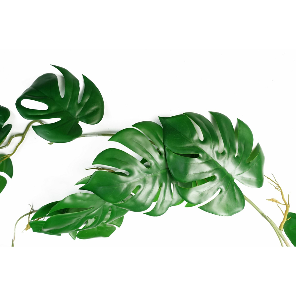 Leaf Trailing Monstera Hanging Artificial Plant 100cm Image 2