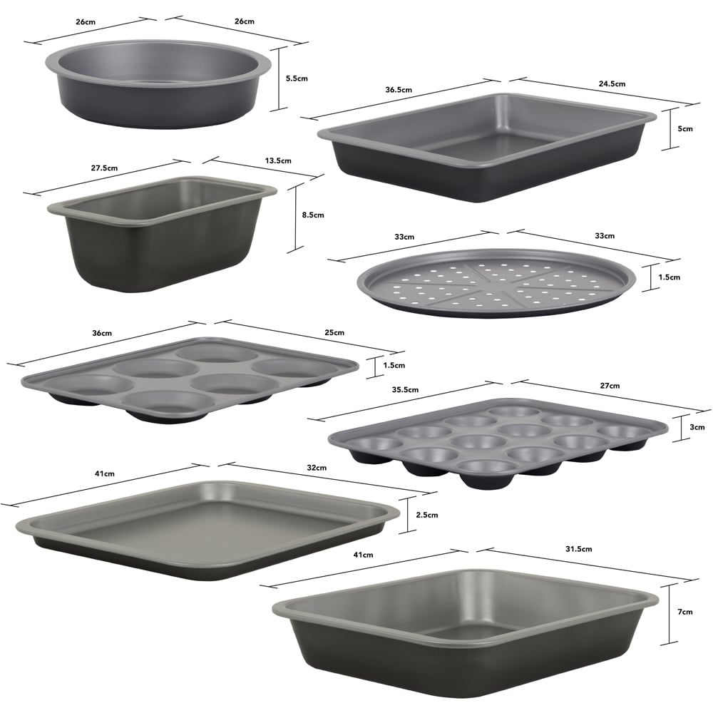 Wham Baker & Salt 10 Piece large Family Bakeware Set Image 4