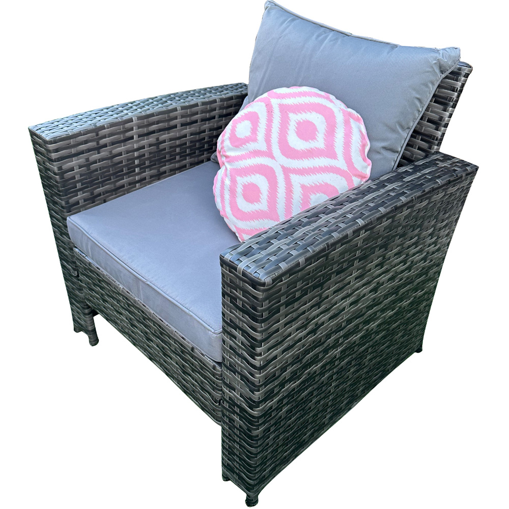 Florence 6 Seater Rattan Garden Lounge Set Image 4