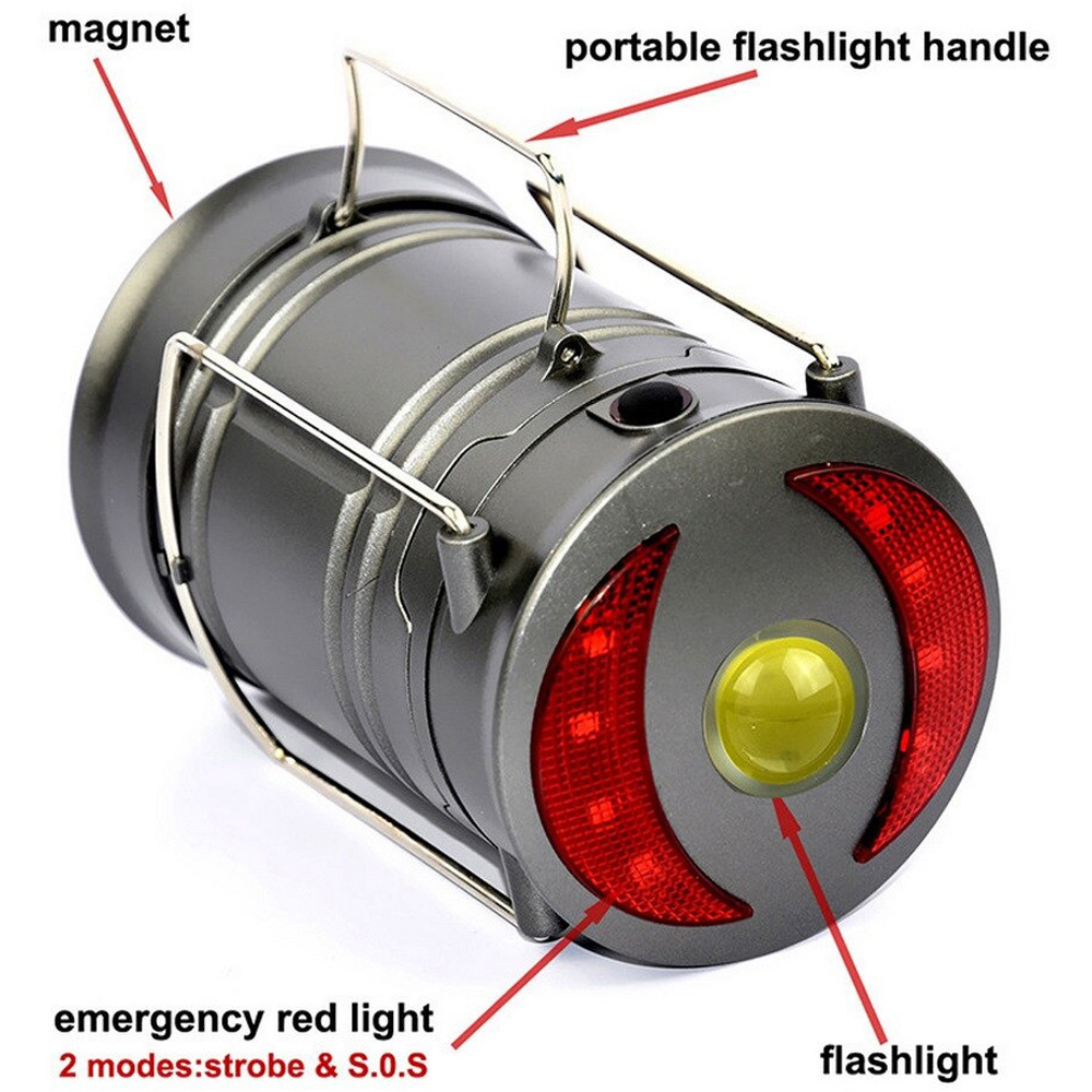 ExtraStar Mini Portable USB Rechargeable LED Camping Lantern Image 3