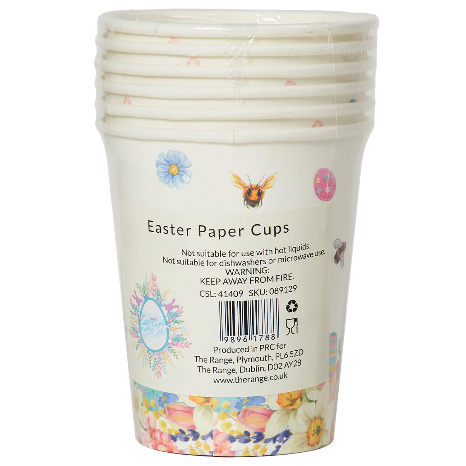 Happy Easter Paper Cups Image 3