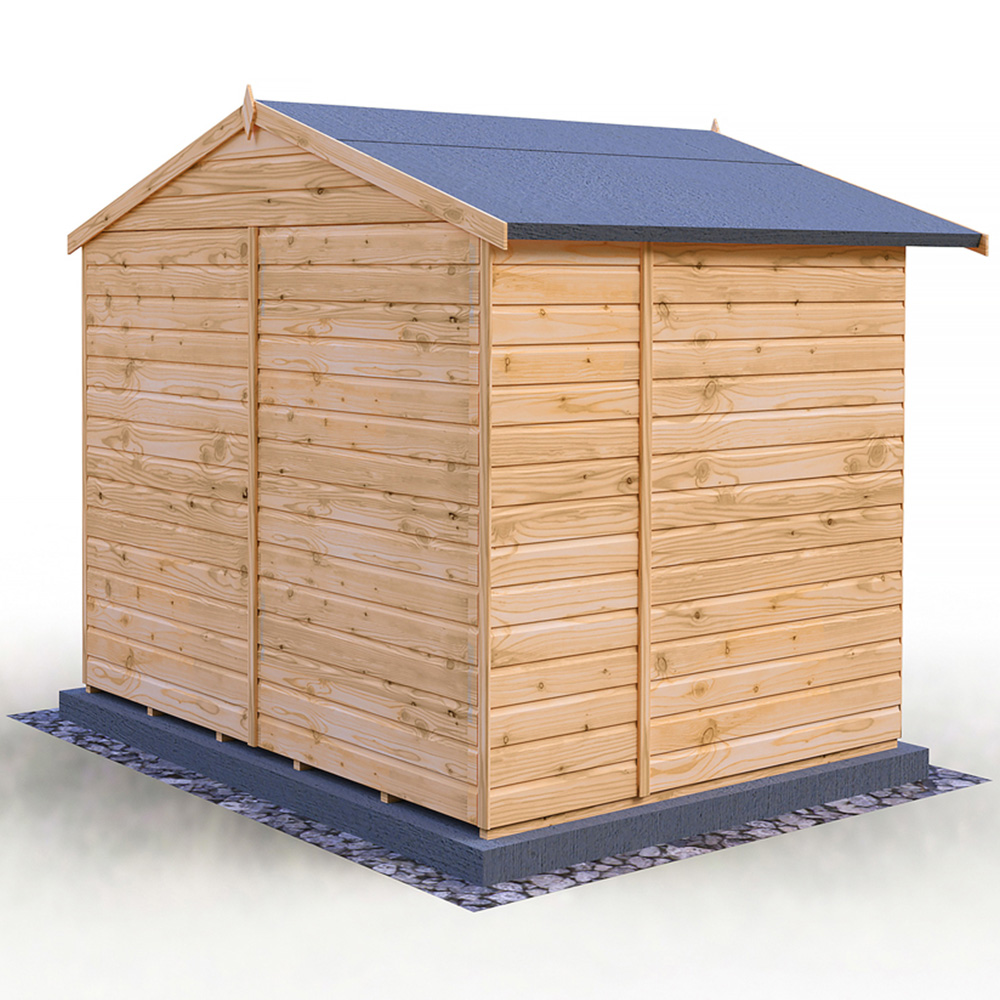Shire Delmora 8 x 6ft Apex Garden Summerhouse Image 3