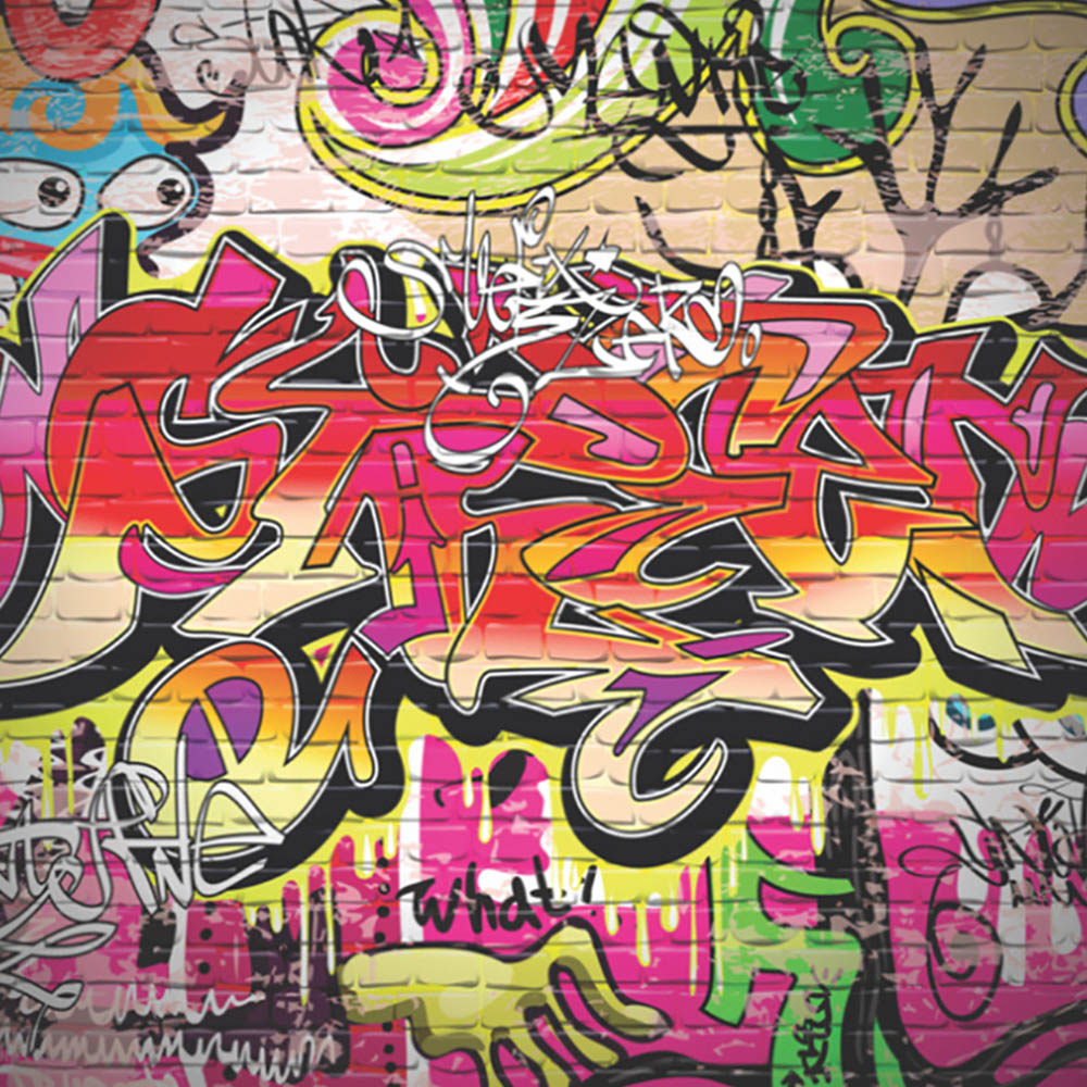 Origin Murals Graphic Pixel Footballs Teal Wall Mural Image 2