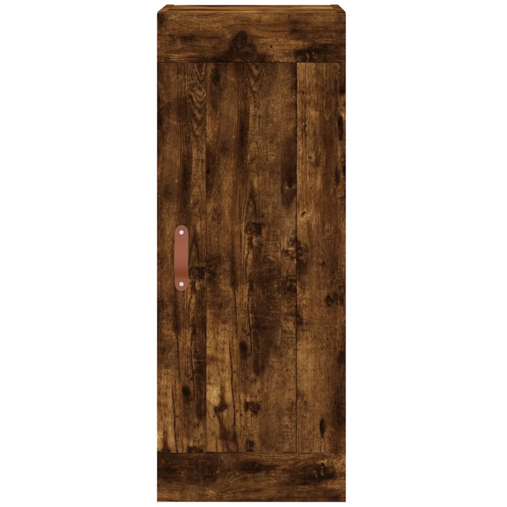 vidaXL 2 Door Smoked Oak Highboard Image 7