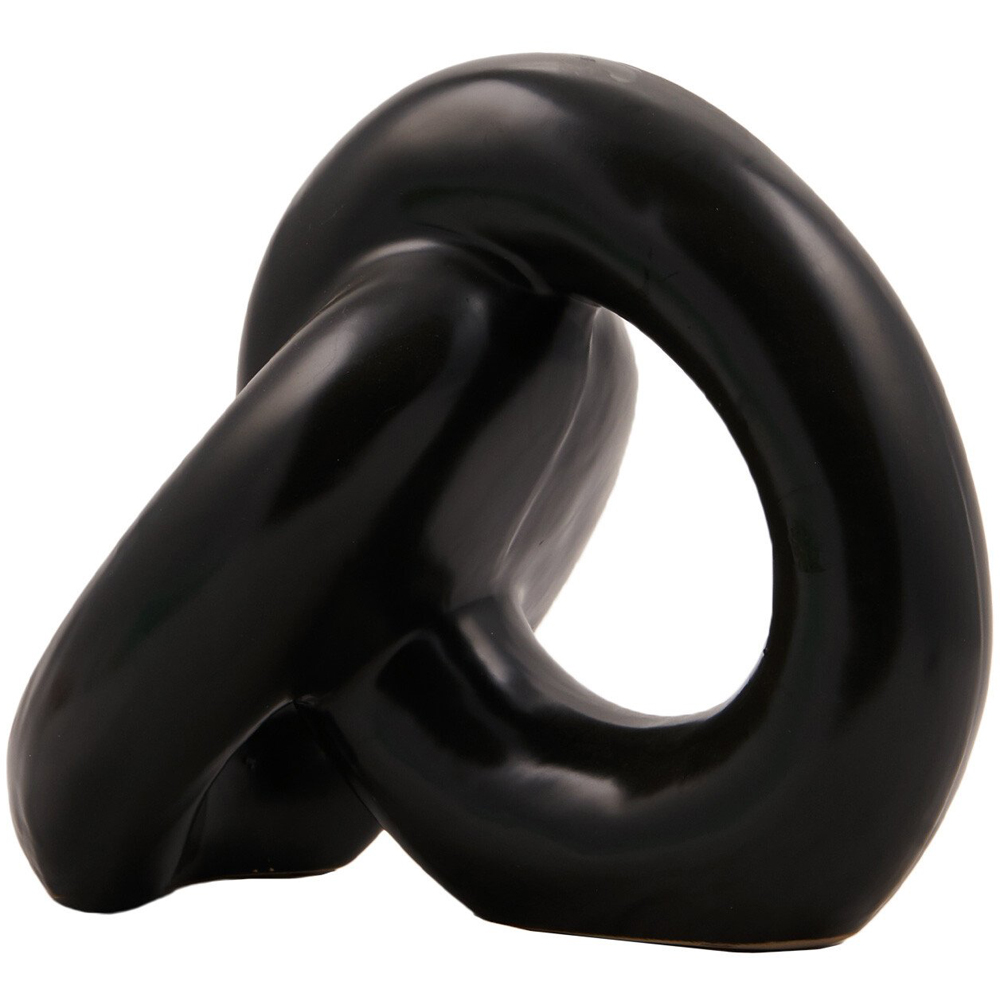 Black Chain Ceramic Ornament Image 1