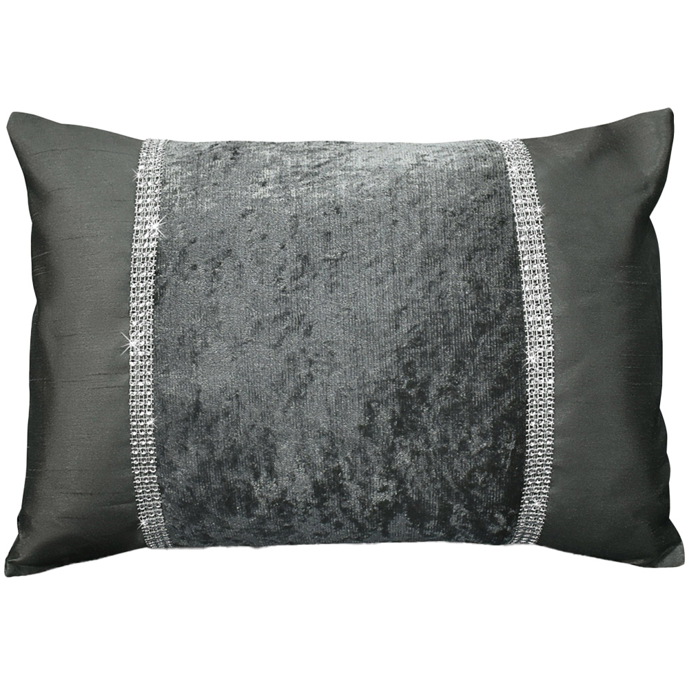 Intimates Topaz Charcoal Diamante Boudoir 30 x 40cm Image