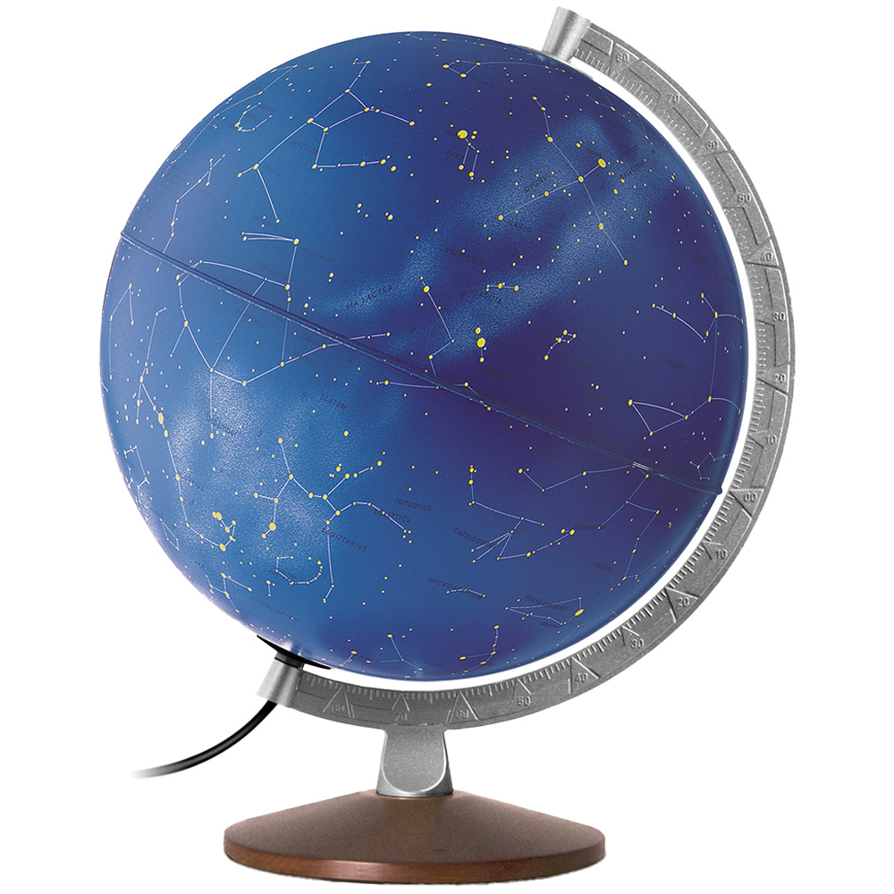 Nova Rico Stellare Plus Night Sky Illuminated Globe 30cm Image