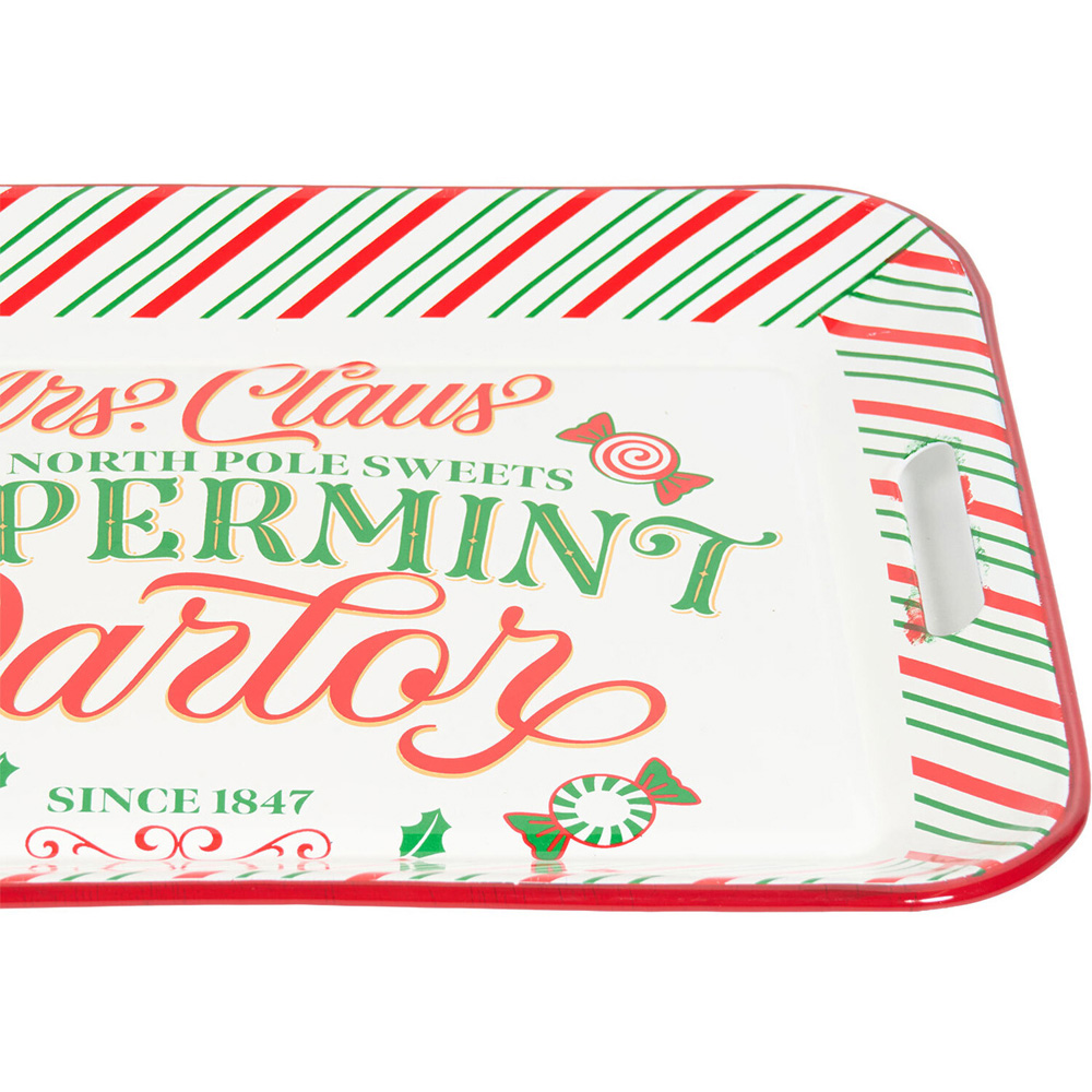 Mrs Claus Peppermint Tray Image 4