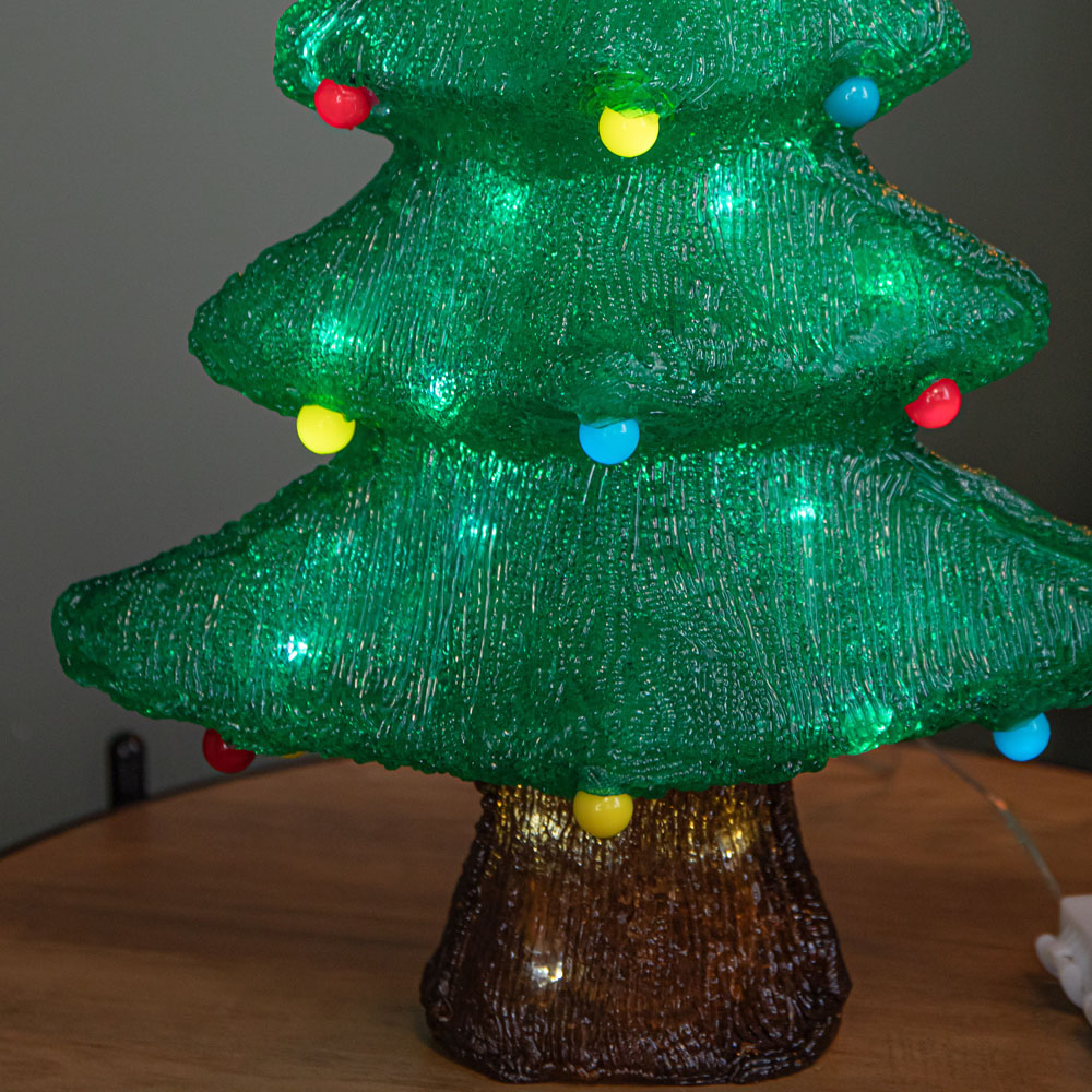 Samuel Alexander 60 Cool White LED Light Up Bauble Tree Christmas Decoration 46cm Image 6