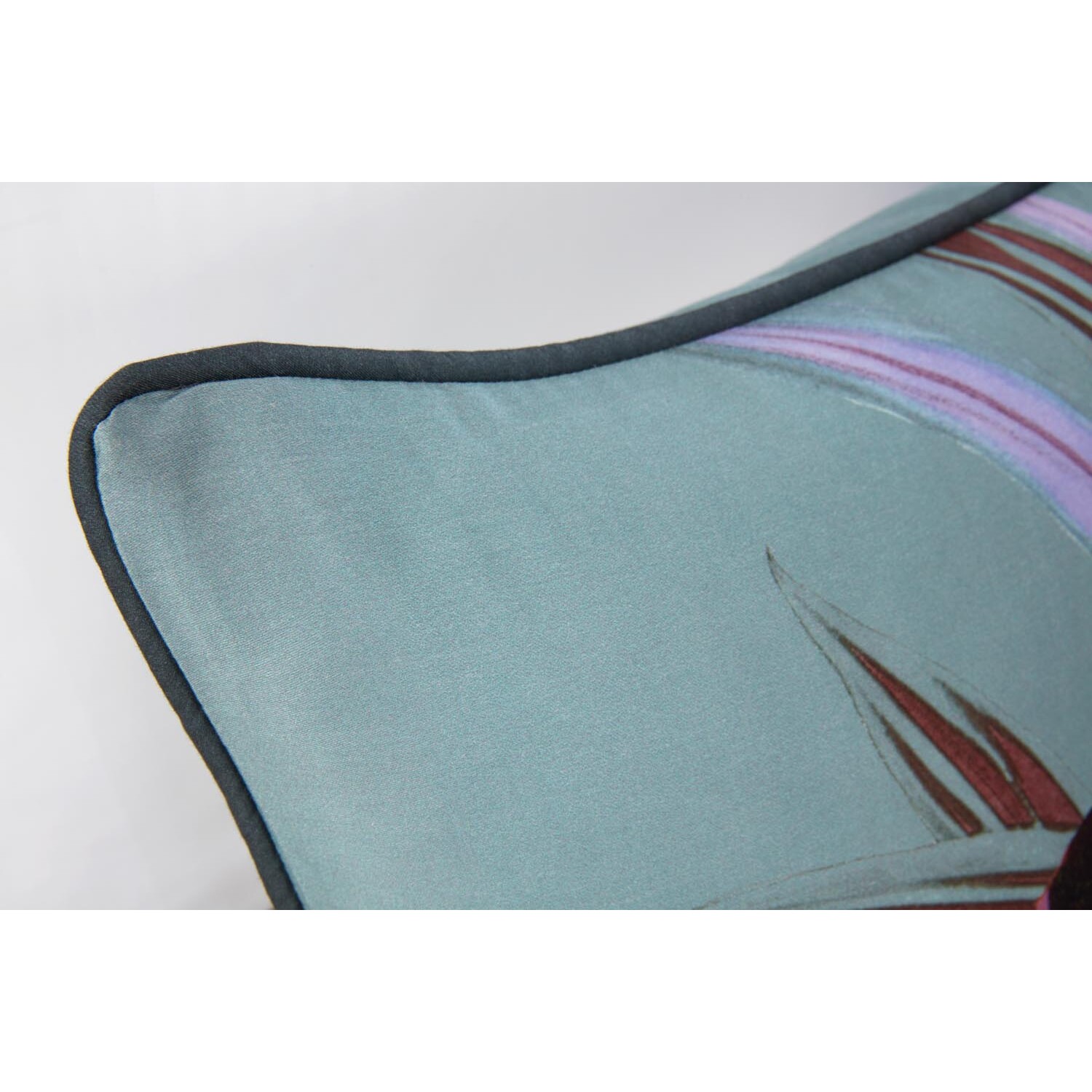 Divante Botanica Duvet Cover and Pillowcase Set - Teal / King Image 3