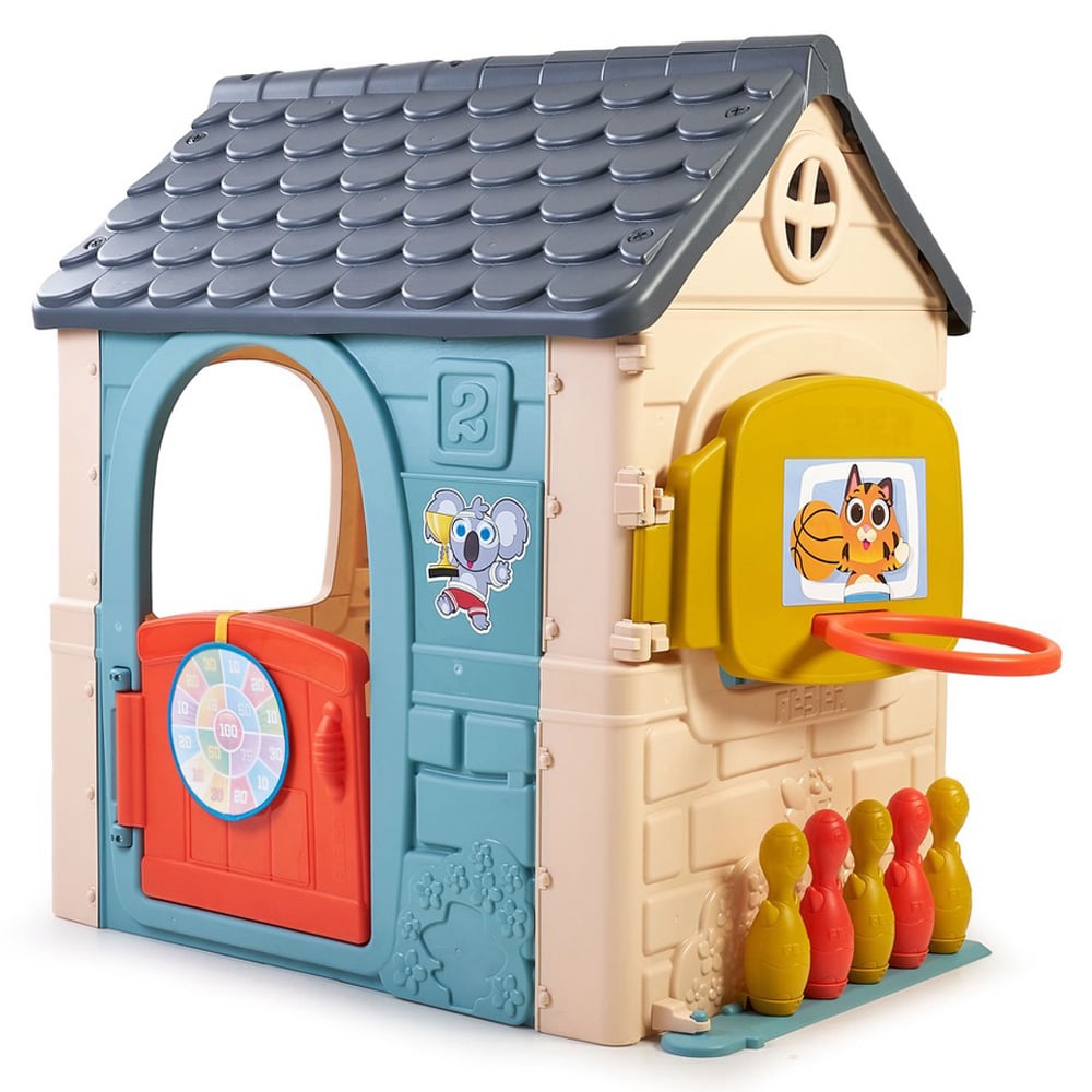 Feber Kids 6 In 1 Casual Foldable Activity House Image 2