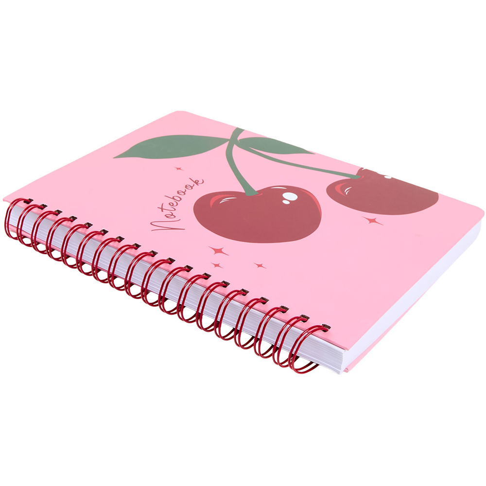 Cherry Check B5 Notebook Image 4