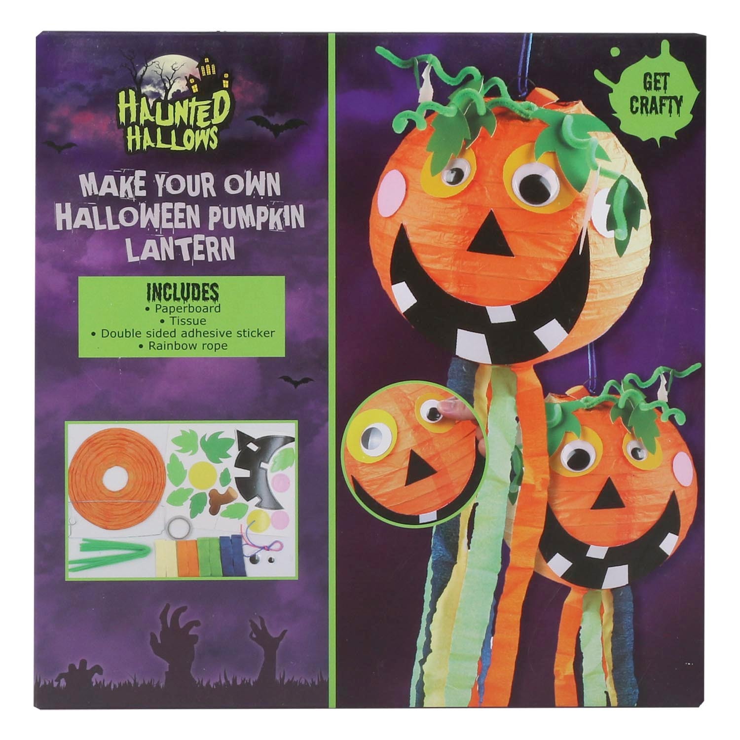 Make Your Own Halloween Pumpkin Lantern Image