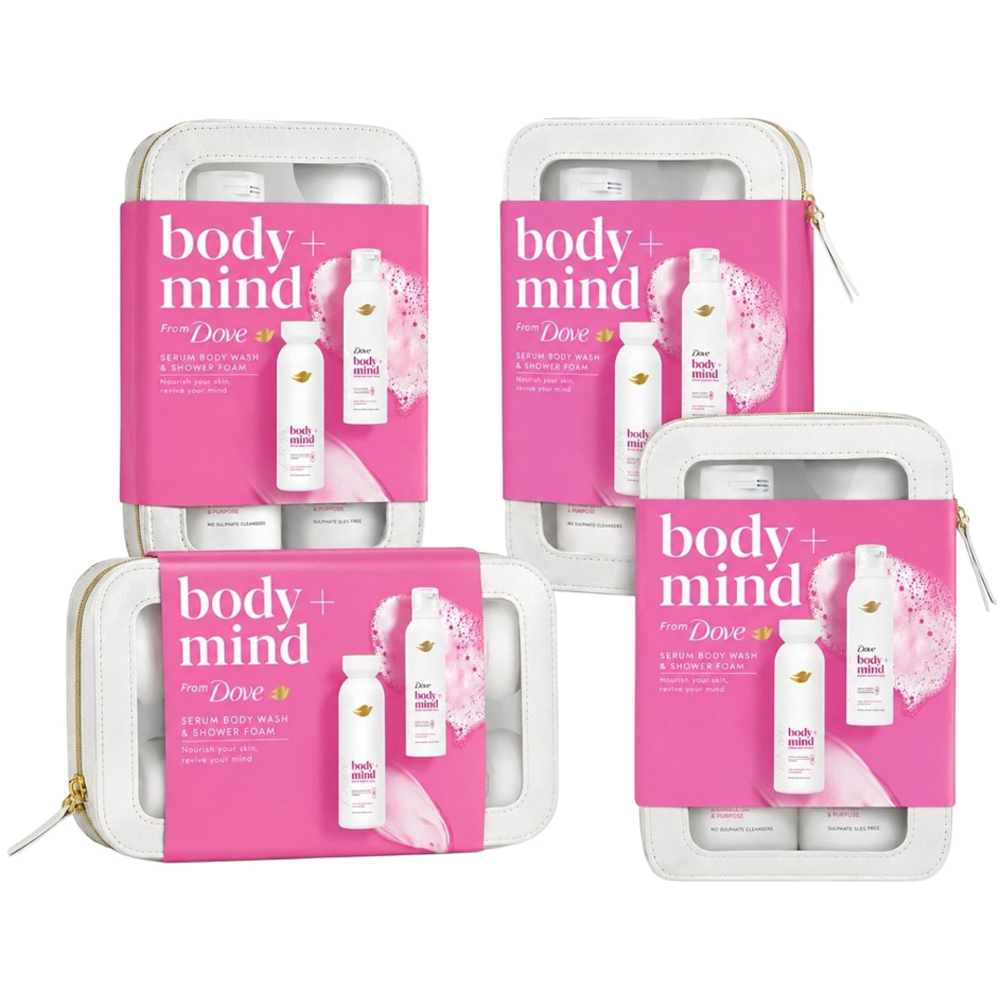 Dove Body and Mind Essentials Gift Set 2 Piece 4 Pack Image 1