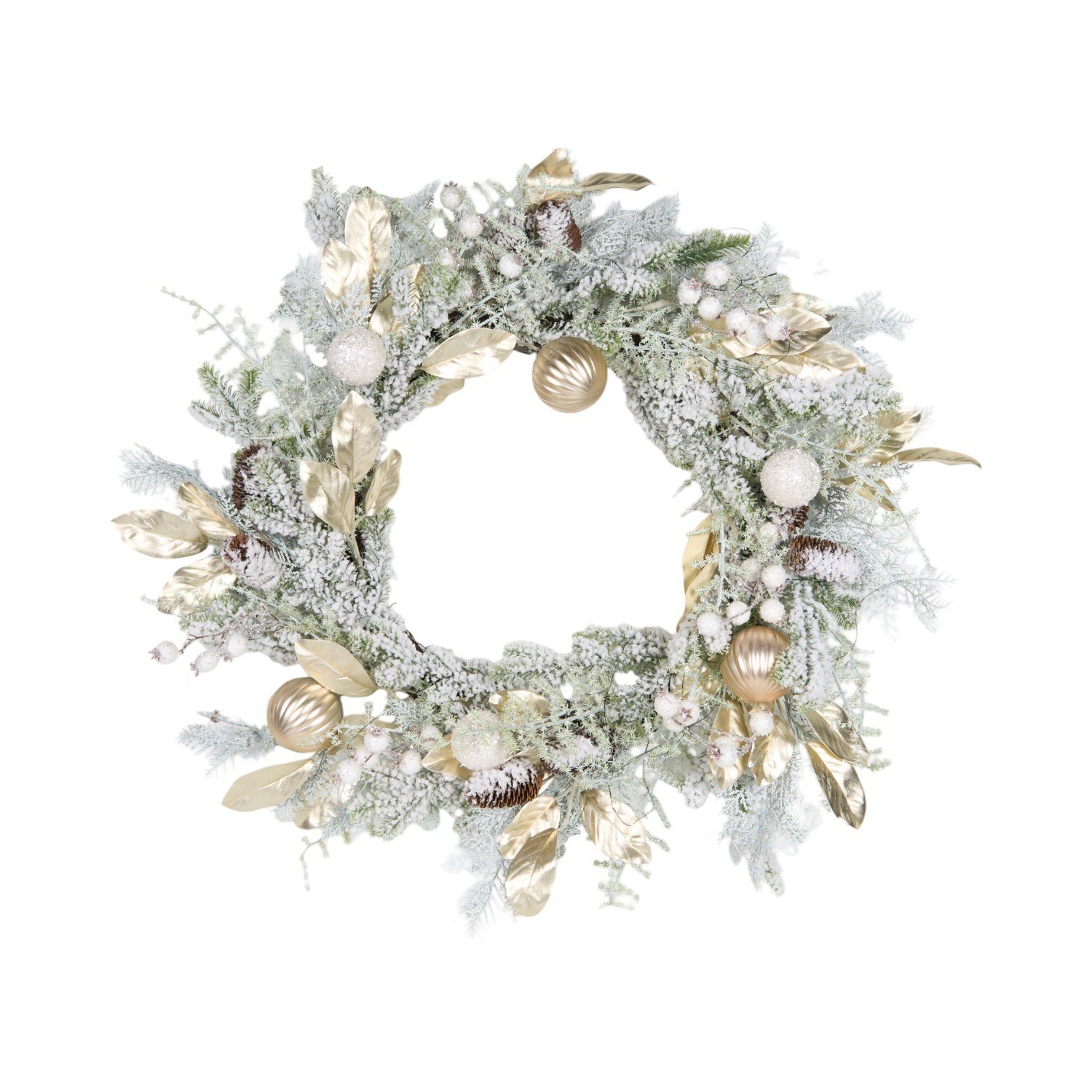 Gold Leaf Wreath Image 2