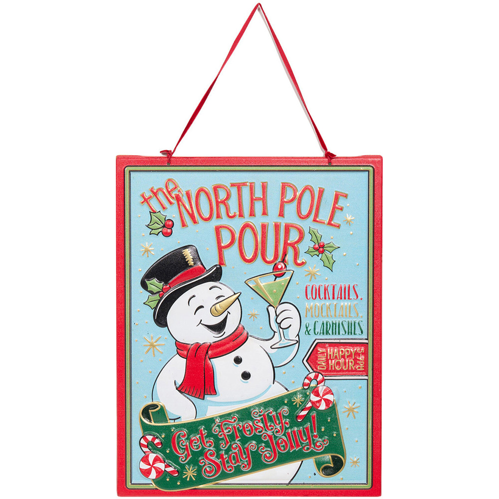 Vintage Festive Hanging Wall Art Image 5