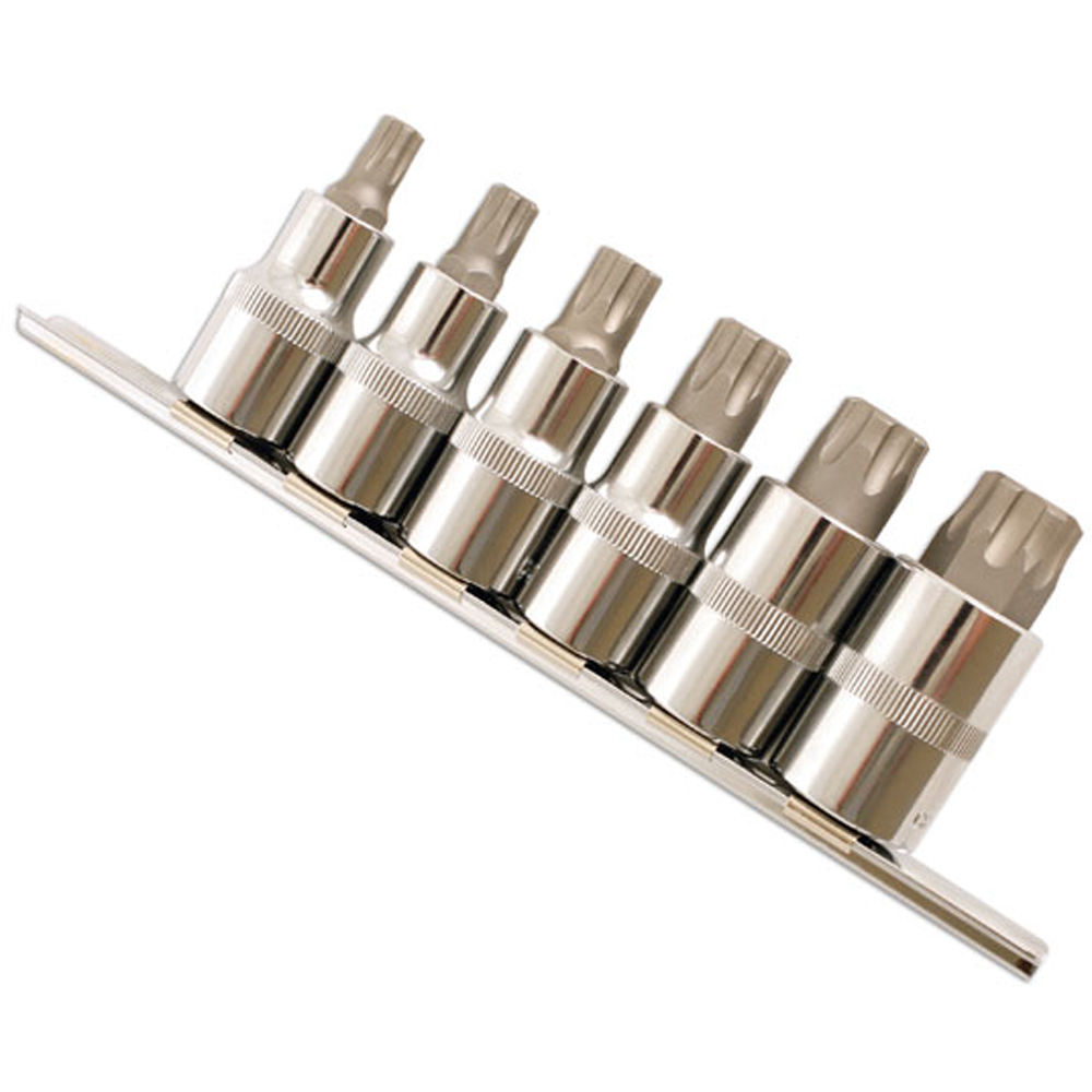 Laser 6 Piece 1/2 inch D Torx Plus Bit Set Image 2