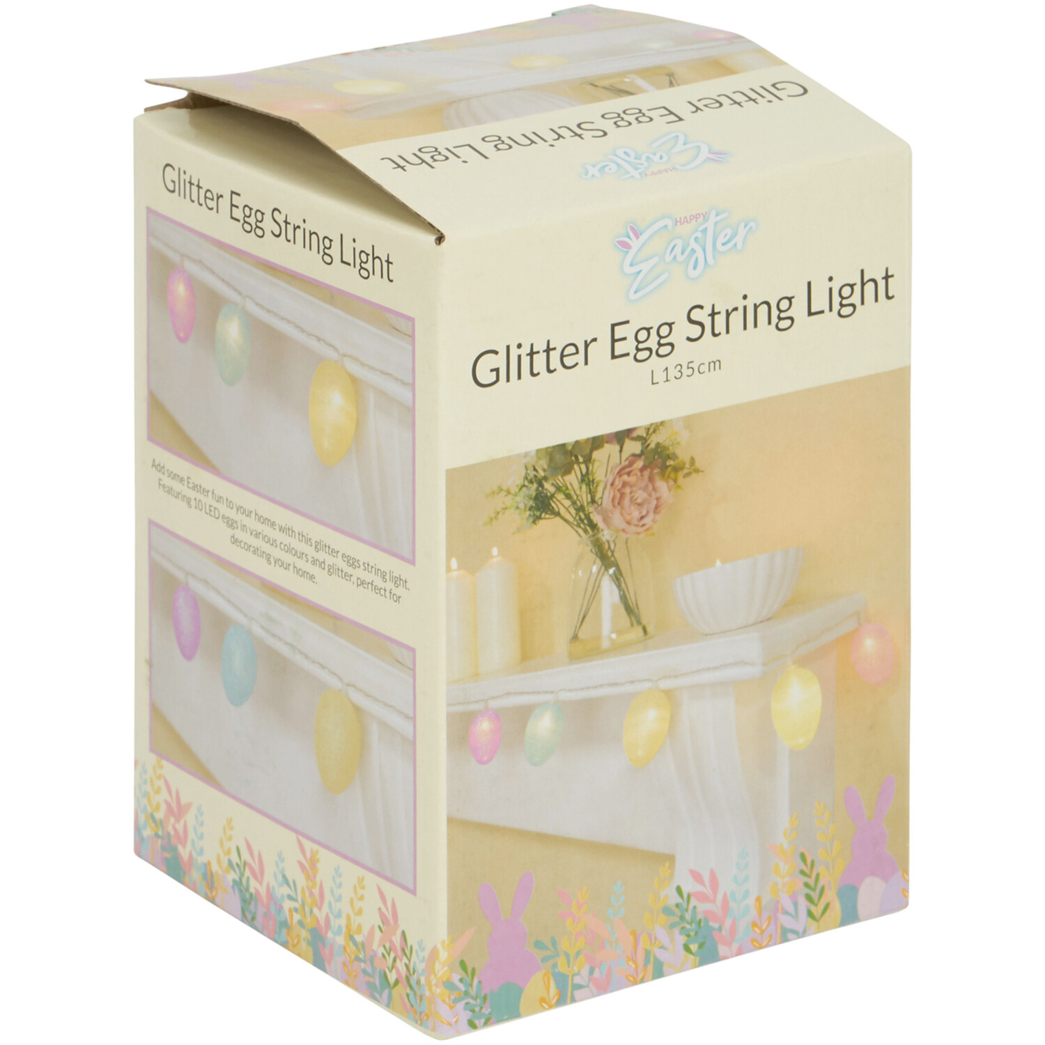 Glitter Egg String Light Image 2