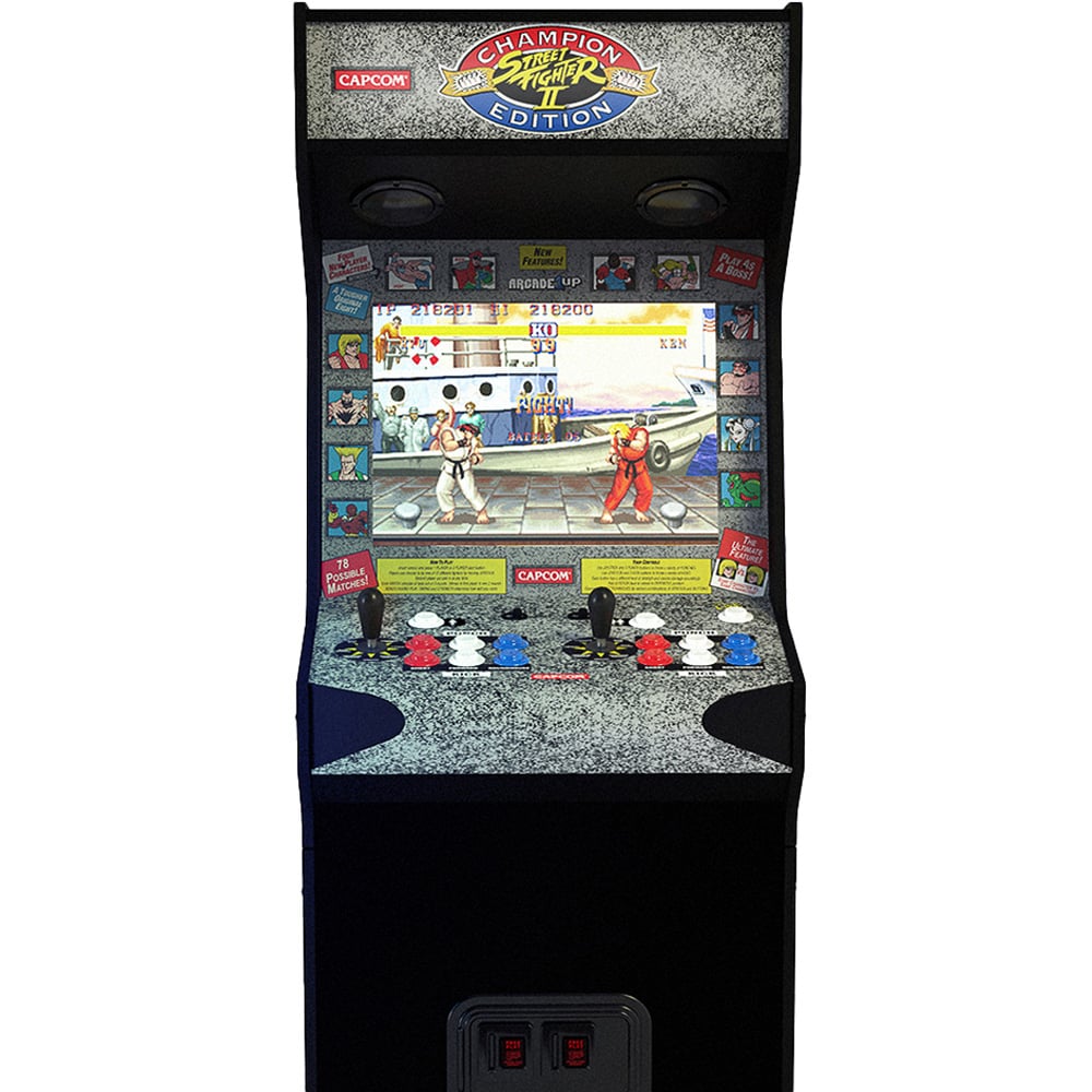 Arcade1Up Street Fighter Deluxe Arcade Machine Image 5