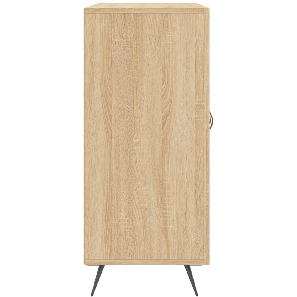 vidaXL 3 Door Sonoma Oak Sideboard Image 7