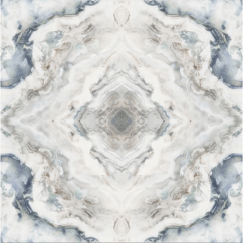 Splashbax Premium Artisan Persian Azul Acrylic Bathroom Wall Panel 2400 x 800mm Image 2