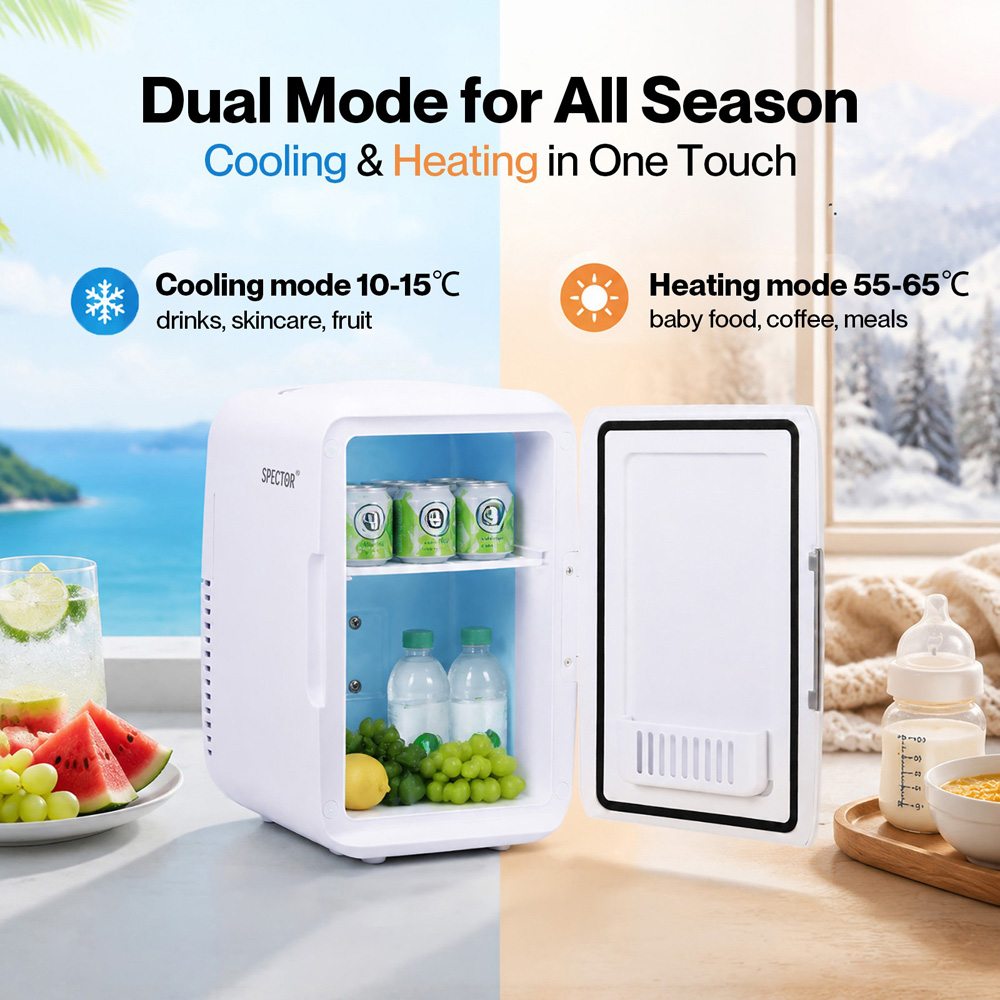 Spector White Portable Mini Fridge Image 4