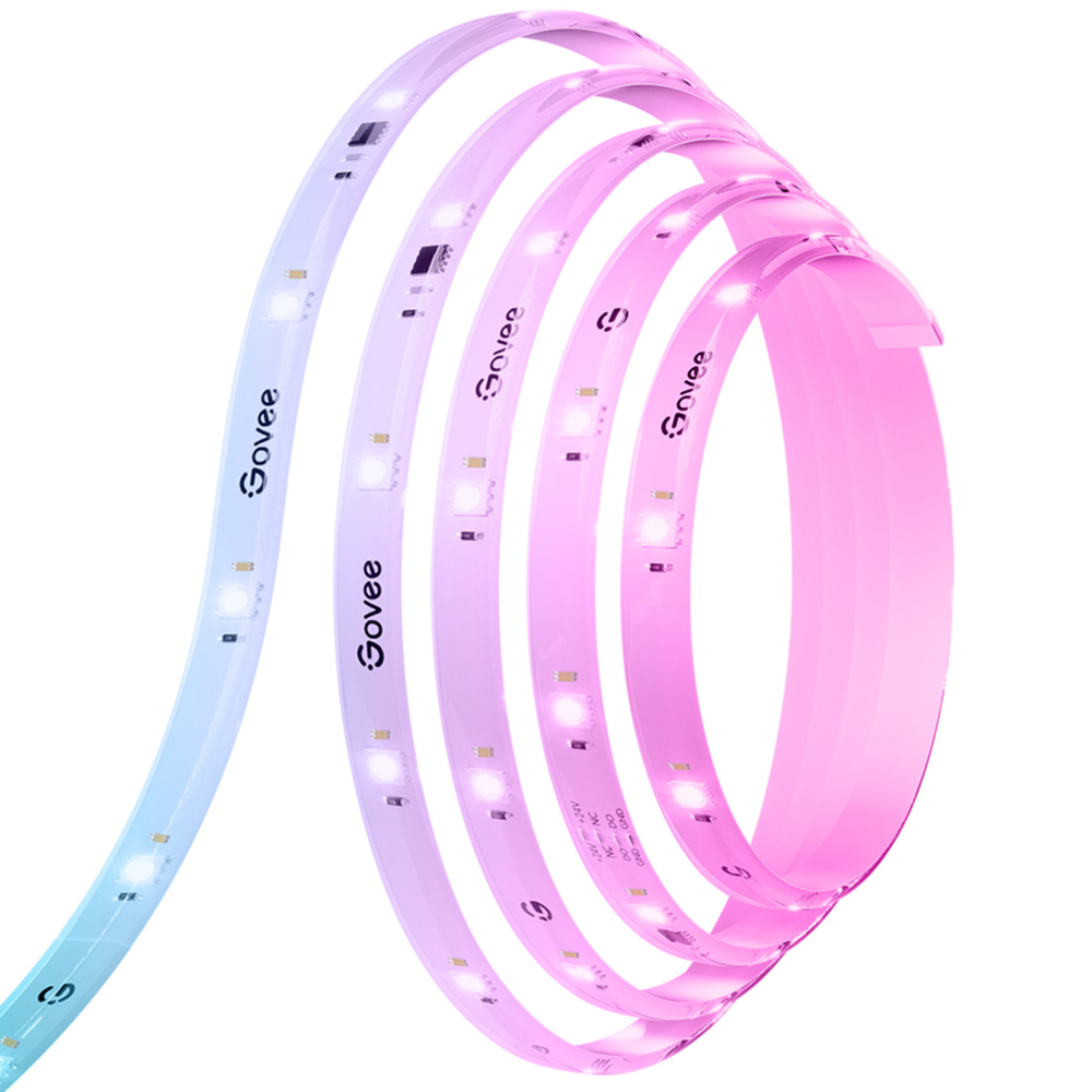 Govee RGBICW LED Smart Strip Light 5m Image 1