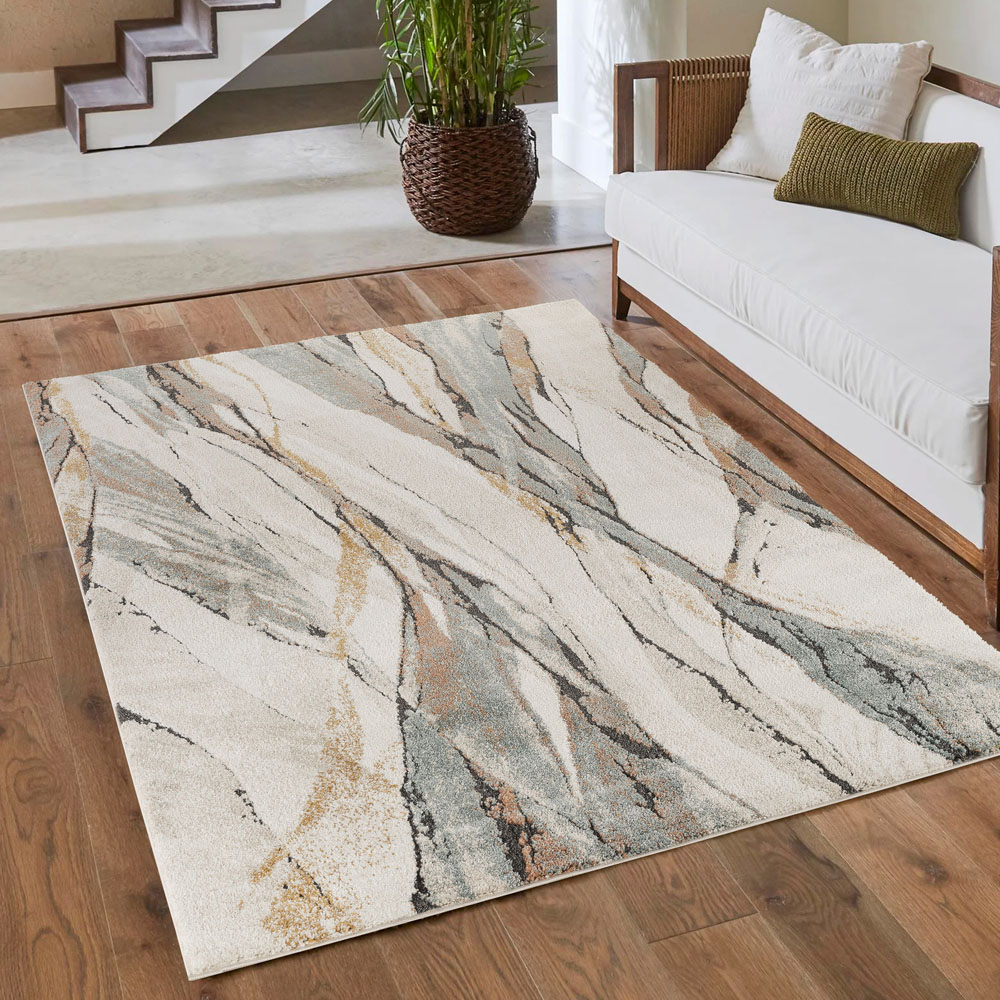 Desire Rugs Essence Rustic Abstract Rug 120 x 170cm Image 5