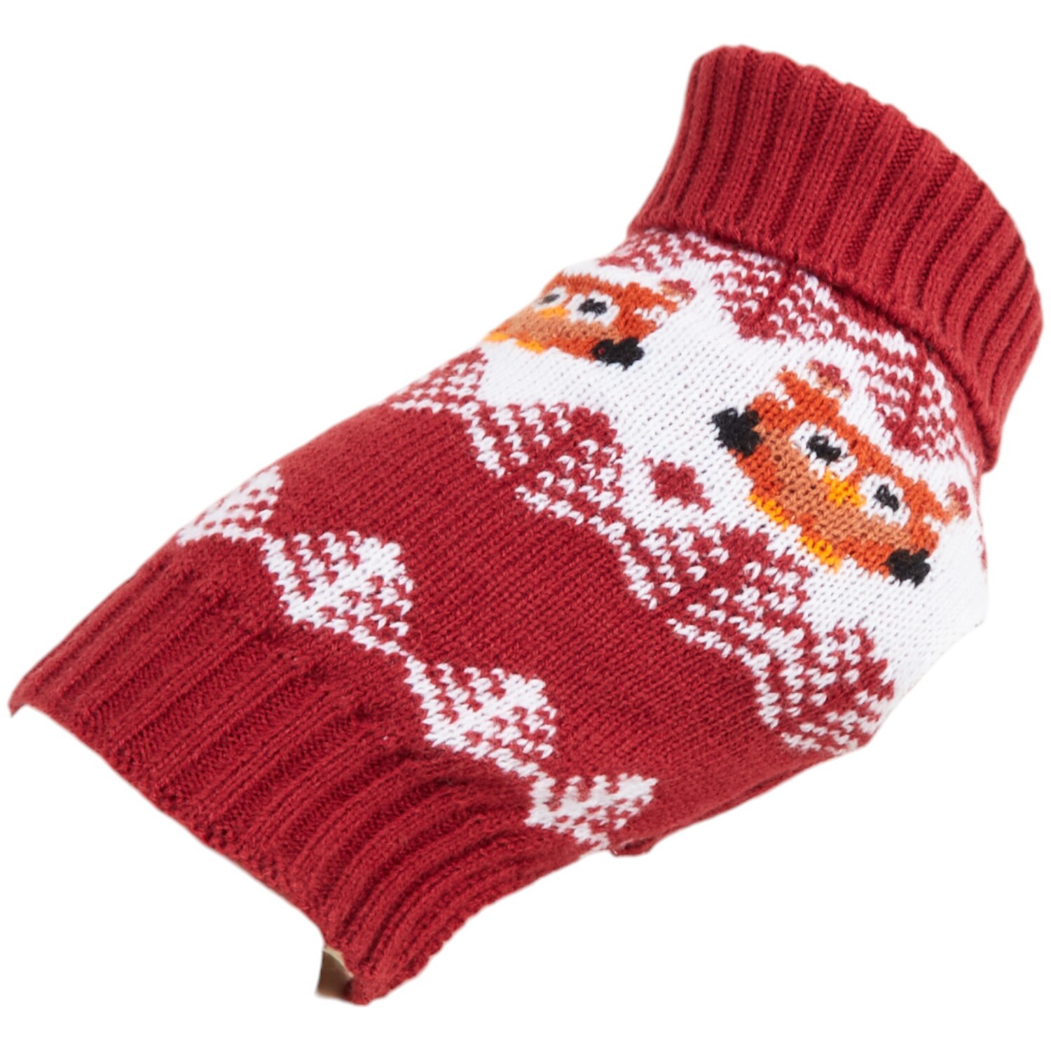 Woodland Dog Jumper Red 45cm Image 1
