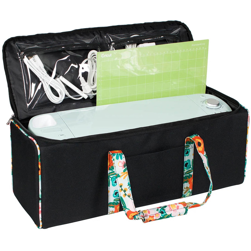 Everything Mary EVM12400-1 Black Floral Diecut Machine Carry Case 56 x 20 x 23cm Image 4