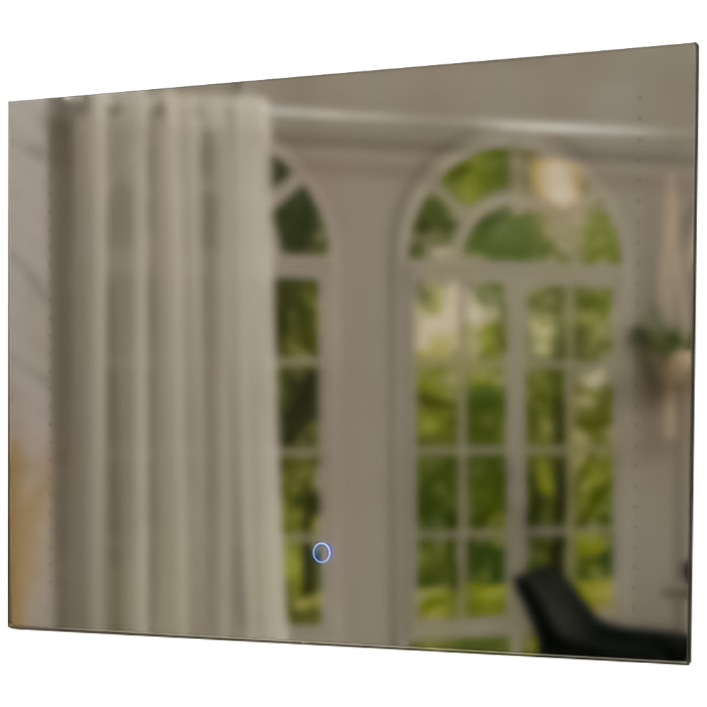 ValueLights Rectangular LED Strip Light Bathroom Mirror with Touch Control Image 1