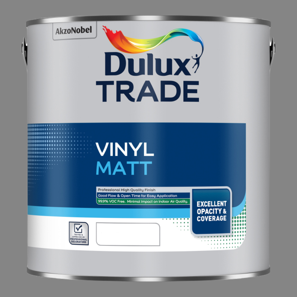 Dulux Trade Urban Obsession Walls and Ceilings Vinyl Matt Paint 2.5L Image 2