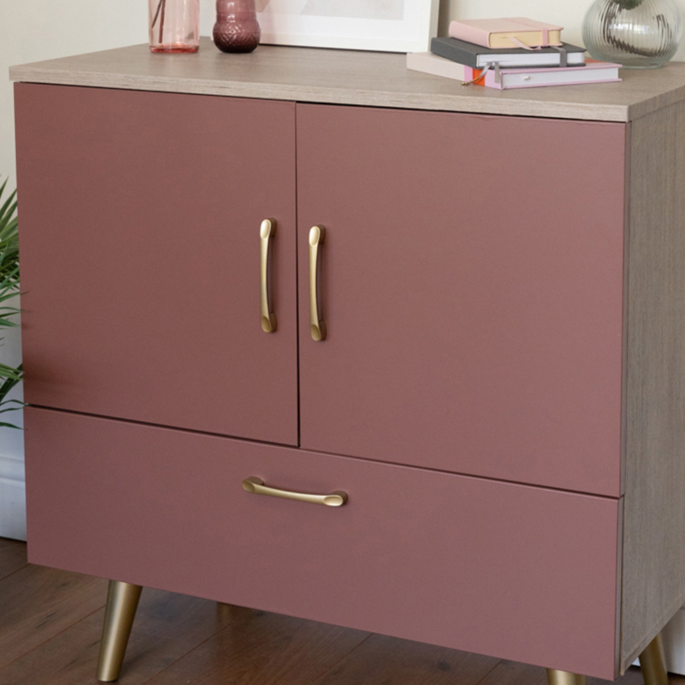 d-c-fix Matt Rusty Red Self-Adhesive Plastic Vinyl Wrap Film 67.5cm x 2m 3 Pack Image 1