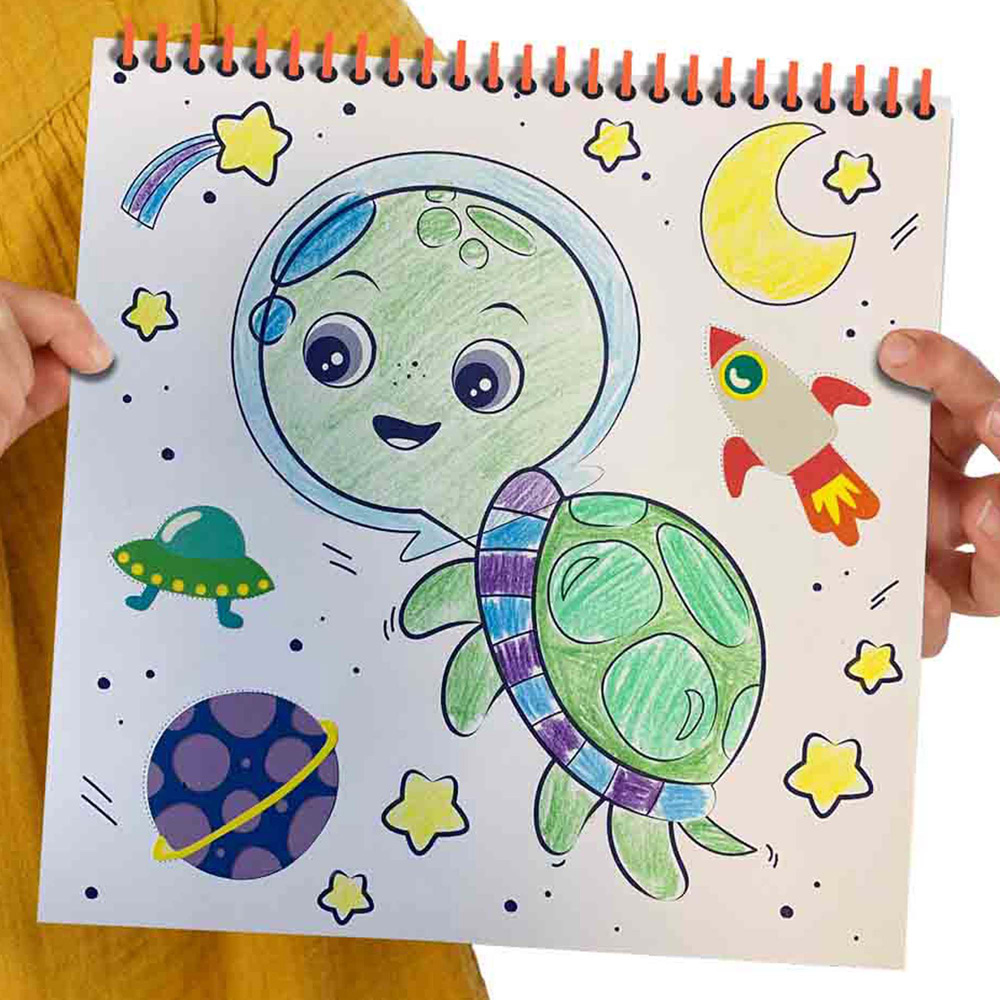 SES Creative Glow In The Dark Activity Colouring Book Image 6