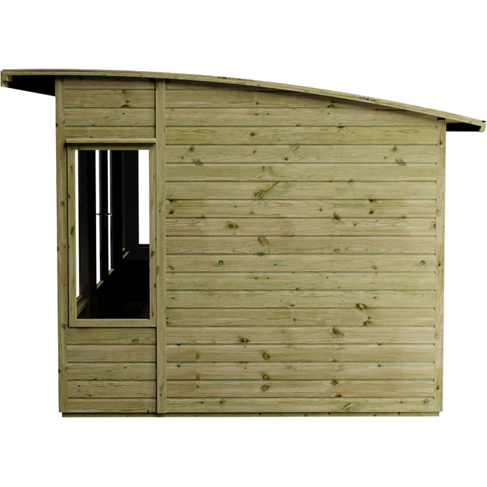 Mercia Helios 12 x 8ft Double Door Premium Shiplap Traditional Summerhouse Image 5