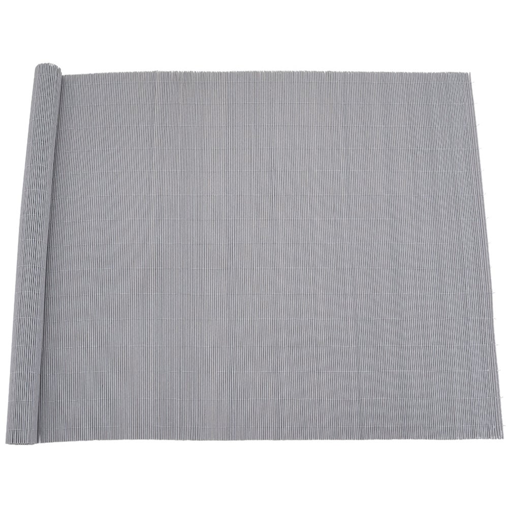 H&O Direct 3 x 10ft Light Grey Sun Blocked Garden Fence Panel Roll Image 1