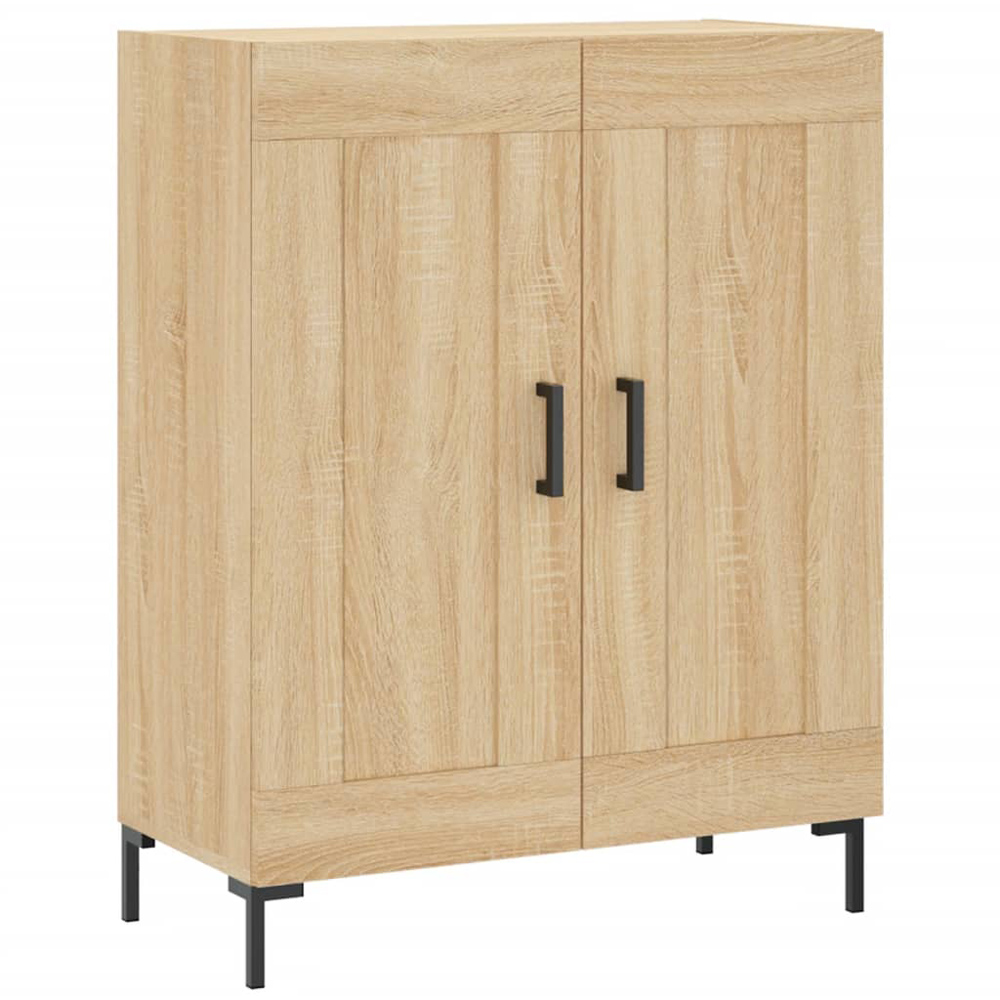 vidaXL 2 Door 3 Shelf Sonoma Oak Highboard Image 5