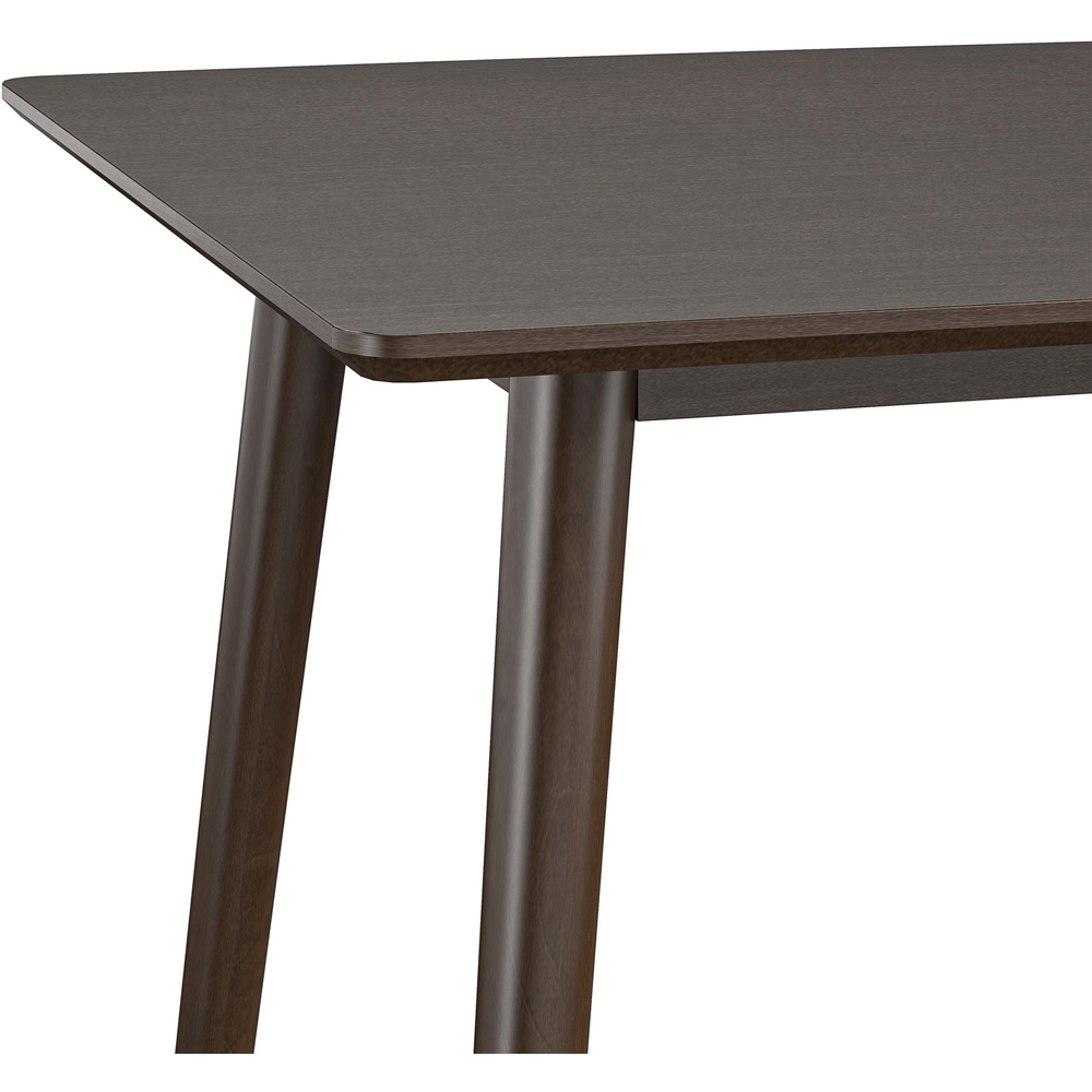 Novogratz Brittany Walnut Compact Office Desk Image 6