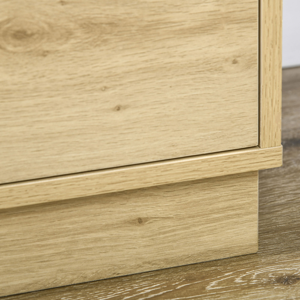Portland 4 Drawer Natural Boho Chest of Drawers Image 3