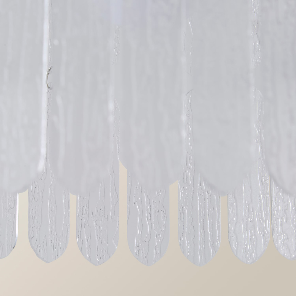 ValueLights Aldgate Textured Acrylic Pendant Shade Image 4