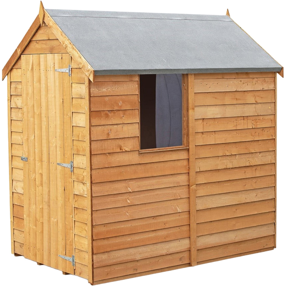 Shire 6 x 4ft Dip Treated Overlap Shed with Window Image 2